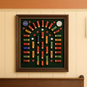 Cadre de cartouches lisses, en arche - tube carton